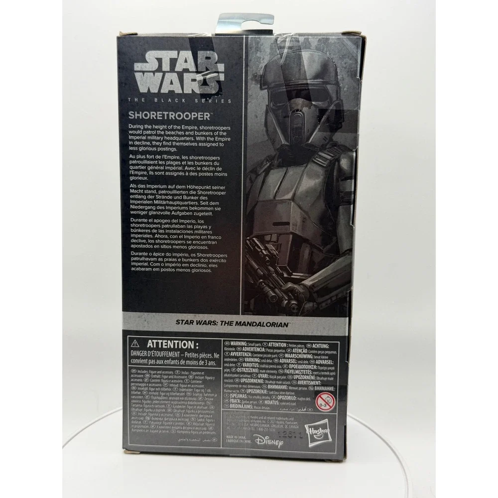 Star Wars Black Series Shoretrooper Carbonized Graphite Mandalorian F2878 Hasbro